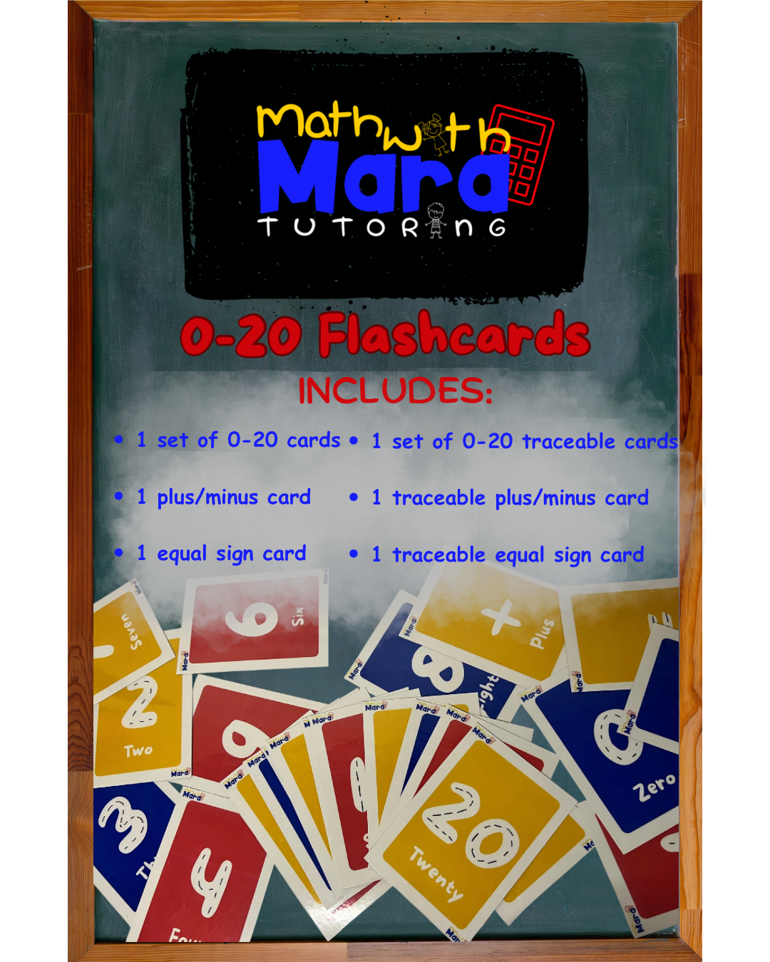 0-20 Flashcards — Preorder