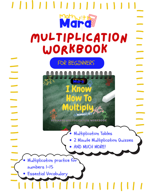 Multiplication Workbook — Preorder